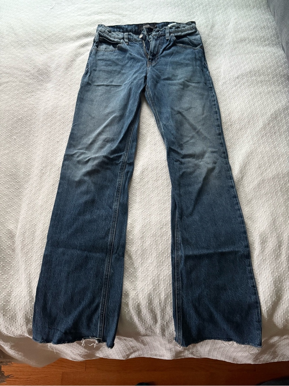 Hudson Jeans Women's Dark Blue Flared Denim